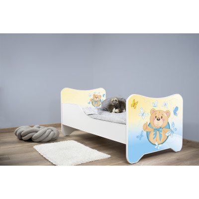 Detská posteľ Top Beds Happy Kitty 140x70 Malý medvedík